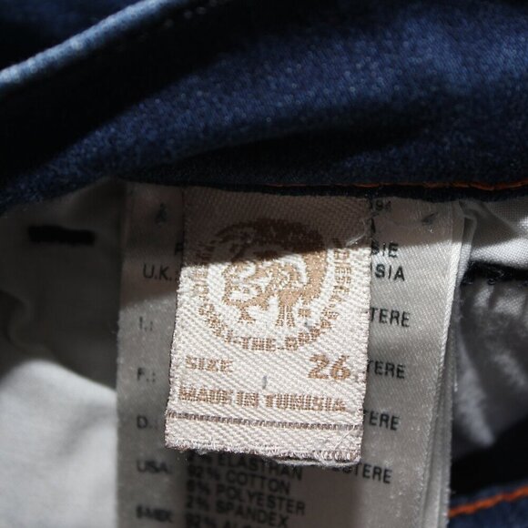 Diesel Womens Bootzee-St Jeans 0817X Size 26X30 Regular Slim Bootcut Stretch - Picture 6 of 12